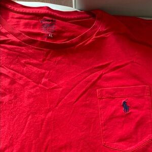 Polo by Ralph Lauren Men's Red T-Shirt